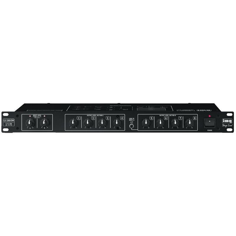 LS-280/SW 8 Way Line Splitter Mono or Stereo - main image