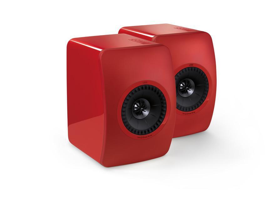 KEF LS50 Speakers Special Edition Racing Red - Pair - main image