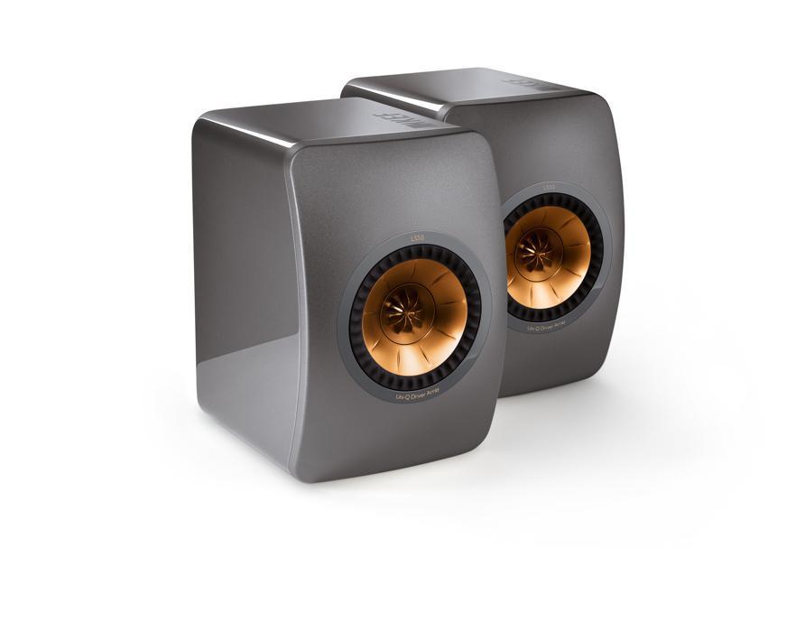 KEF LS50 Bookshelf Speakers Special Edition Titanium Grey - Pair - main image