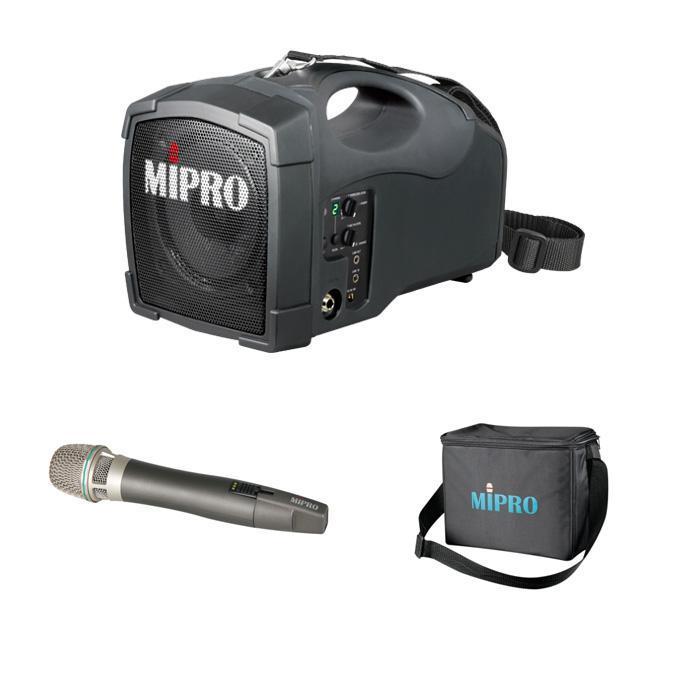 MiPro MA-101G Portable PA With Handheld Mic & Bag