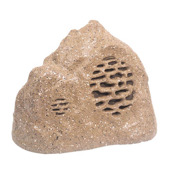 50W Outdoor Garden Rock Speaker Sandstone Effect 8 Ohm - Beige - main image