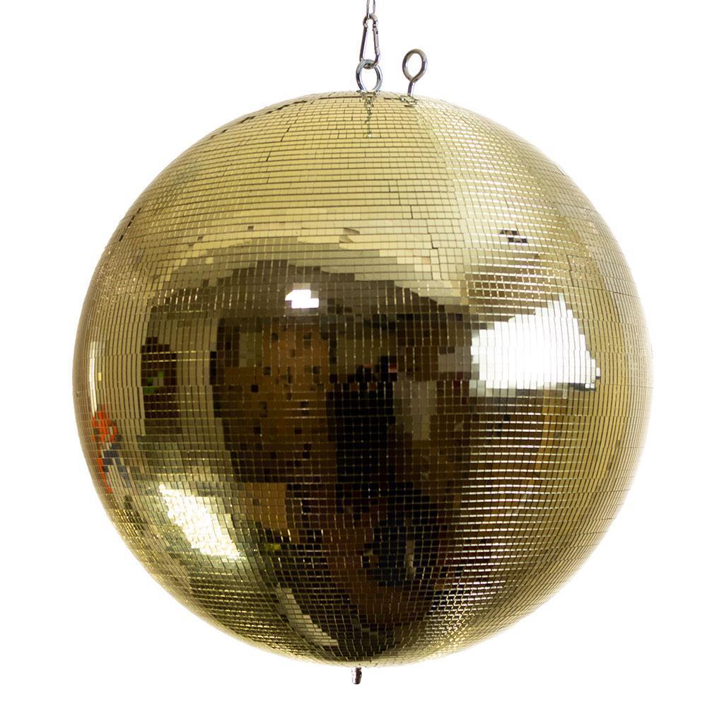 40cm Professional Gold Mirror Ball With 5mm Facets