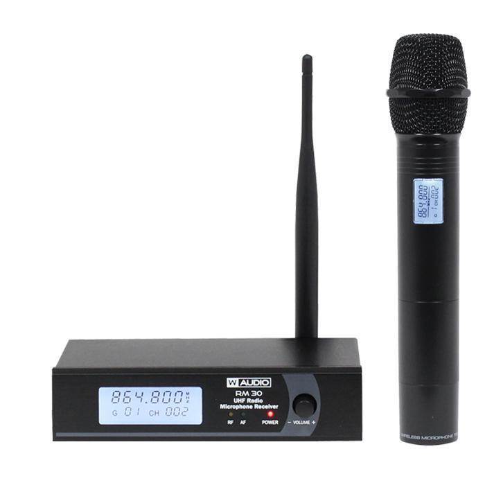 W Audio RM 30 UHF Handheld Radio Microphone System (863.1Mhz) - main image