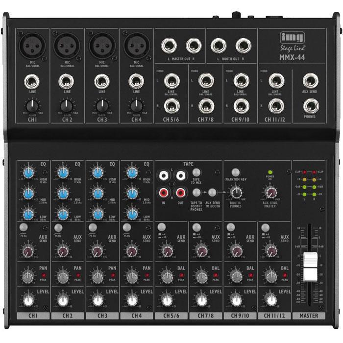 IMG Stageline MMX-44 8-Channel Mixing Desk - main image
