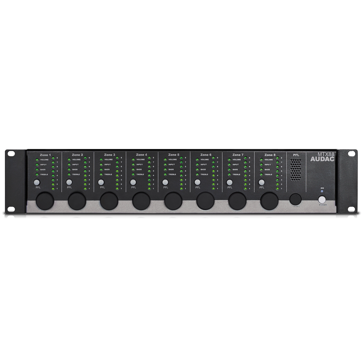 Audac MTX88 8-Zone Audio Matrix Smart Phone Controllable - main image
