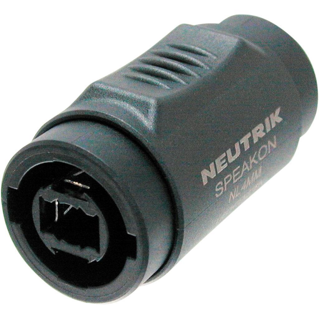 Neutrik 4-pin Speakon In-line Coupler NL4MMX - main image