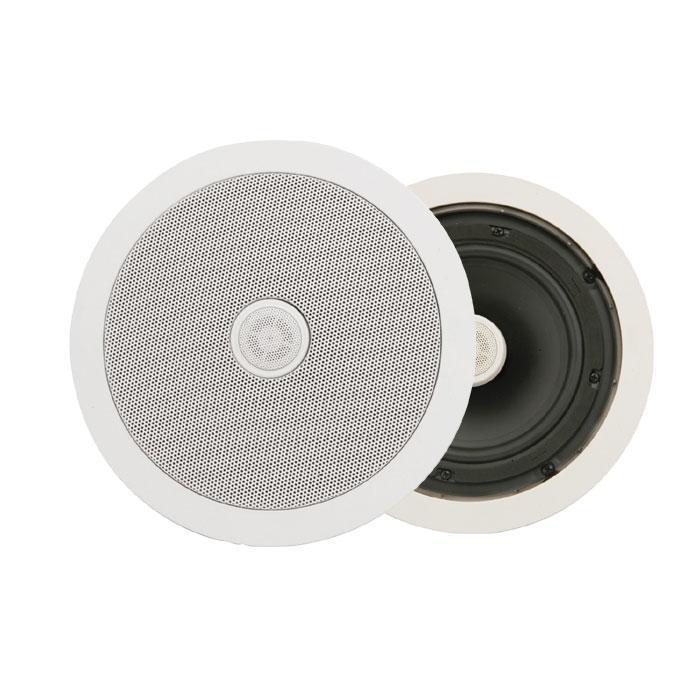 6.5" Ceiling Speakers With Directional Tweeter 100W Max - Pair