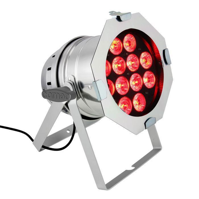 Cameo PAR 64 RGBWA + UV 12 x 10W LED Can