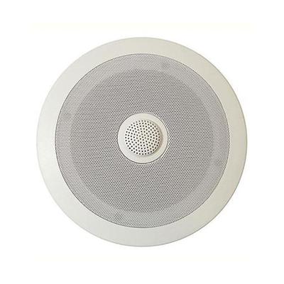 Round Ceiling Speakers With Directable Tweeter - Pair