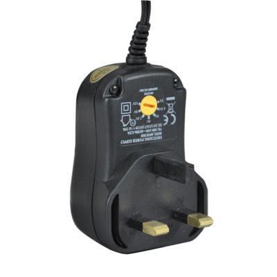 Multi-Voltage Regulated Switch Mode Power Supply 1000ma UK Plug