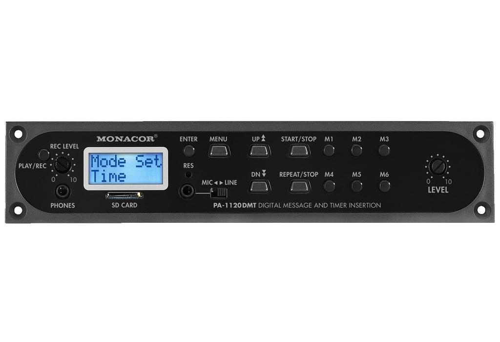 PA-1120DMT Message/Timer Module with Micro SD Card Reader - main image