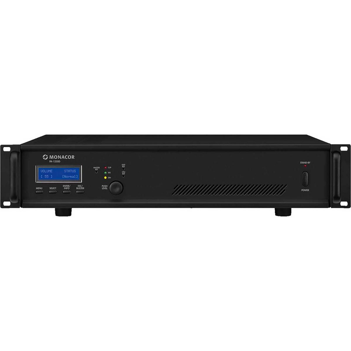 Monacor PA-1250D 100V Amplifier 250W - main image
