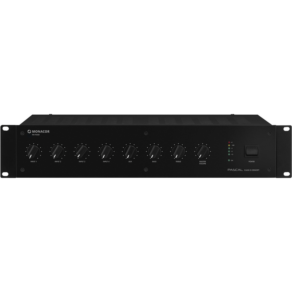 PA-9100D Mono 1000W PA mixing amplifier 4ohm/8ohm or 100V - main image