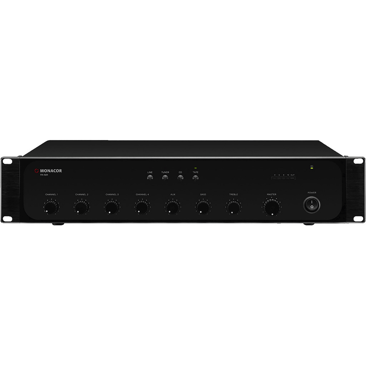 Monacor PA-924 100V Mixing Amplifier 1 X 240W - main image