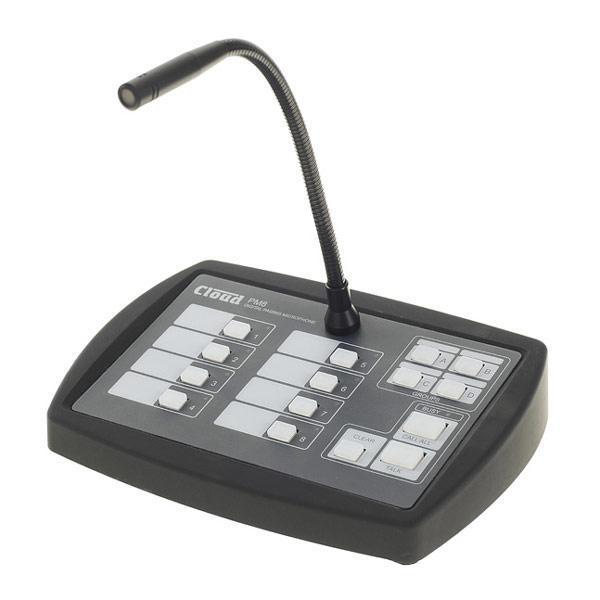 Cloud PM8 8 Zone Paging Microphone - main image