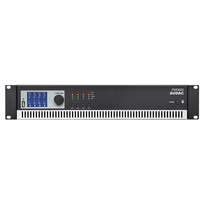 Audac PMQ600 Wavedynamics Quad Channel 100V Amplifier