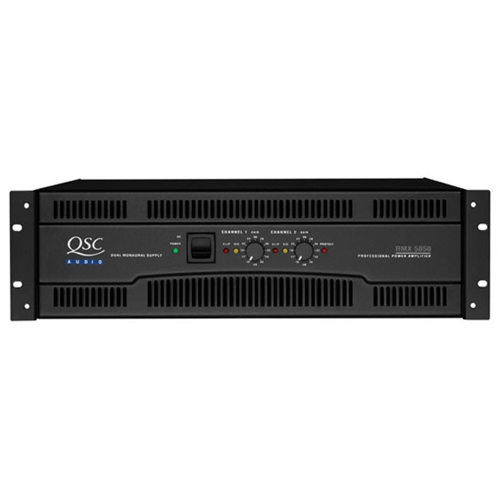 QSC RMX5050 Power Amplifier 2x2500W @ 2ohms 3U - main image