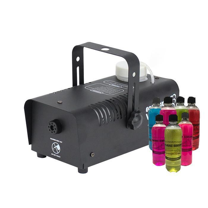 Mini 400W Smoke Machine With 5 x 500ml Sanitising Liquid - main image