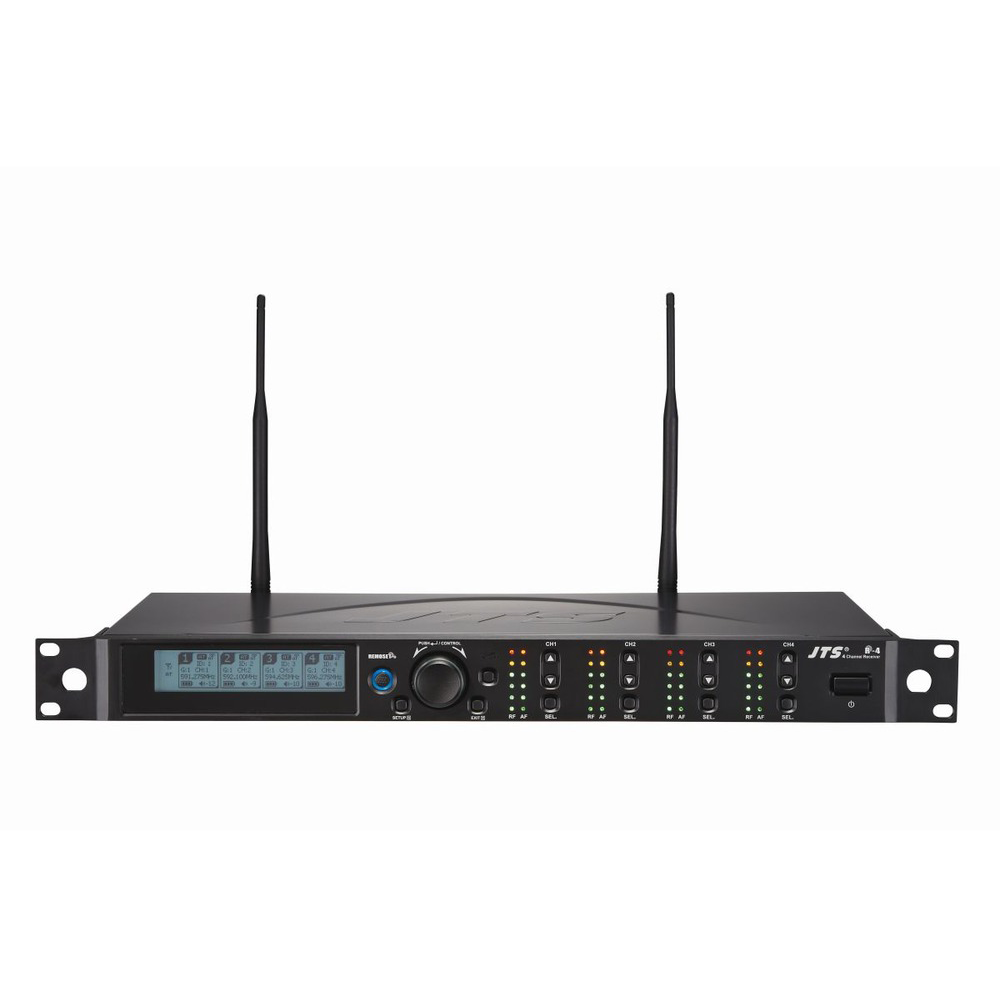 JTS R-4 Quad Channel Wireless Microphone Reciever - main image