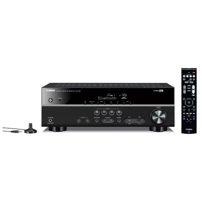 RX-V381 - Black - Front View - main image