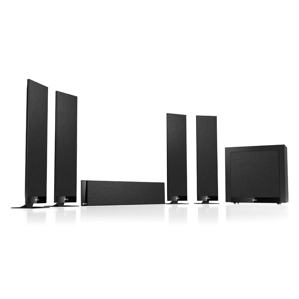 KEF T305 5.1 Home Theatre Speakers Black