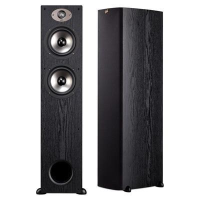Polk TSX330T 3-Way 150W Floorstanding Speaker - Black - main image