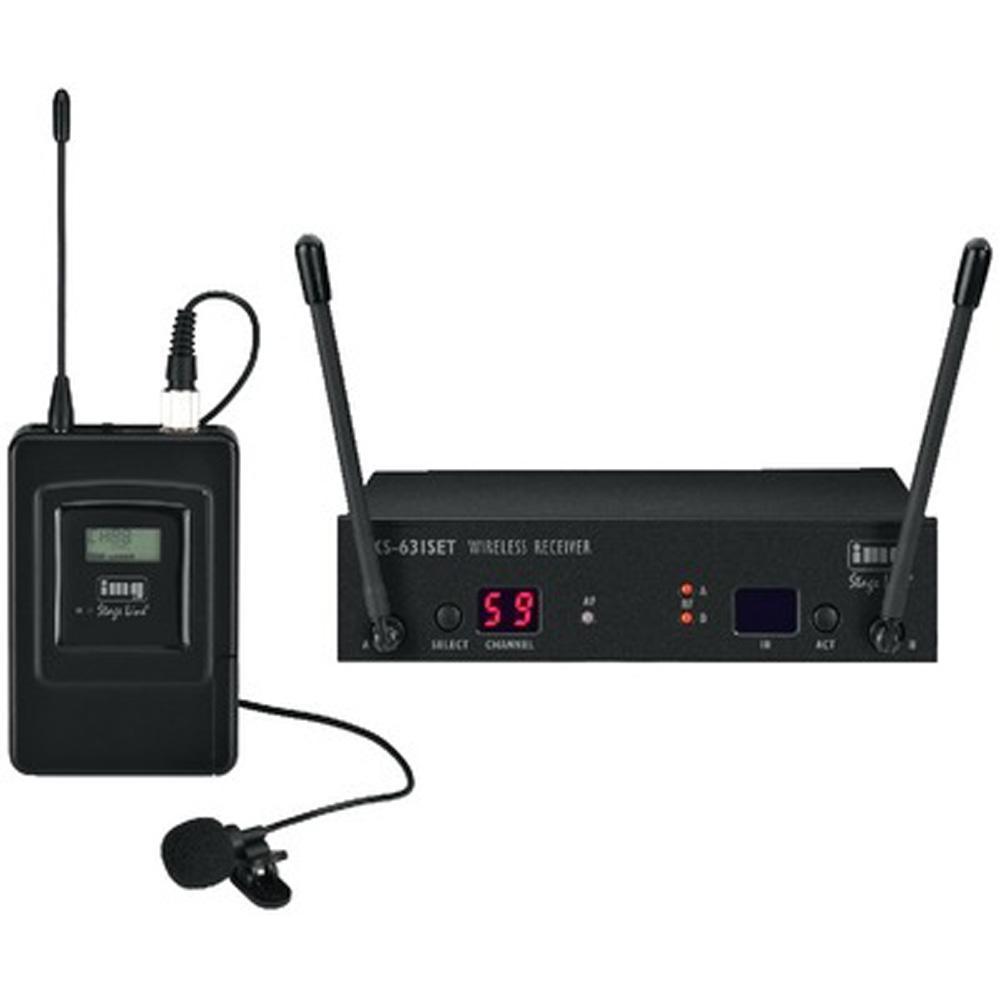 TXS-631SET UHF Tie Clip Microphone System - main image