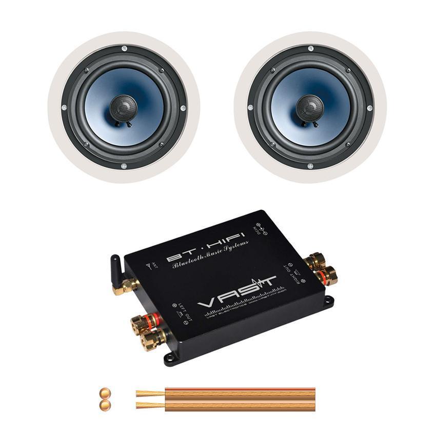 Vast Bluetooth Amplifier 2 x 45W With Pair Of Polk Audio RC60i - main image