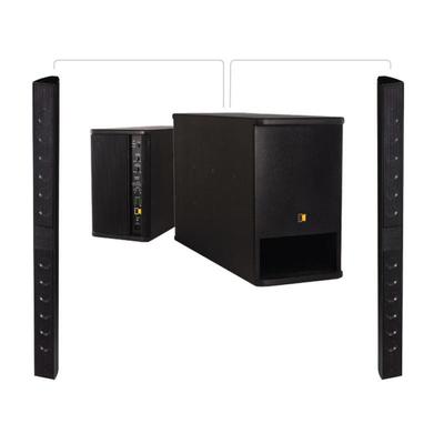 Congress 400 PA System with 2 x 120W Column Speakers & 150W Subwoofer