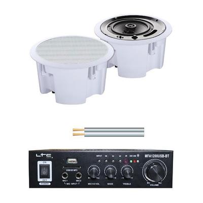 Lotronic Amplifier With Microphone Input & 2 Ceiling Speakers