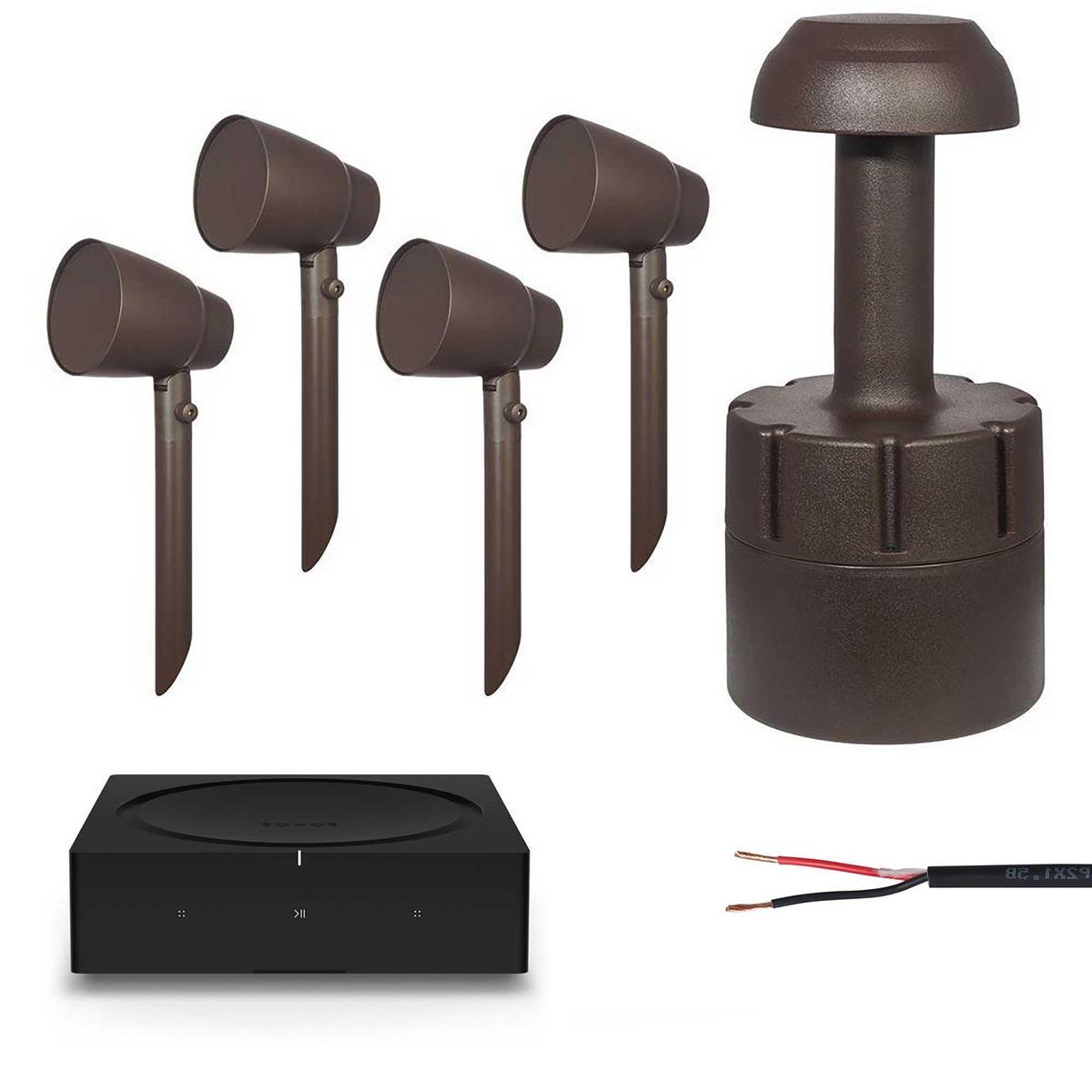 Terazza Outdoor Music System with Sonos Amp and Cable (Buriable Sub) - main image