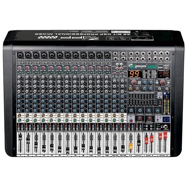 ZZiPP Pro Mixer 16 Channels With DSP Multi Effect - main image