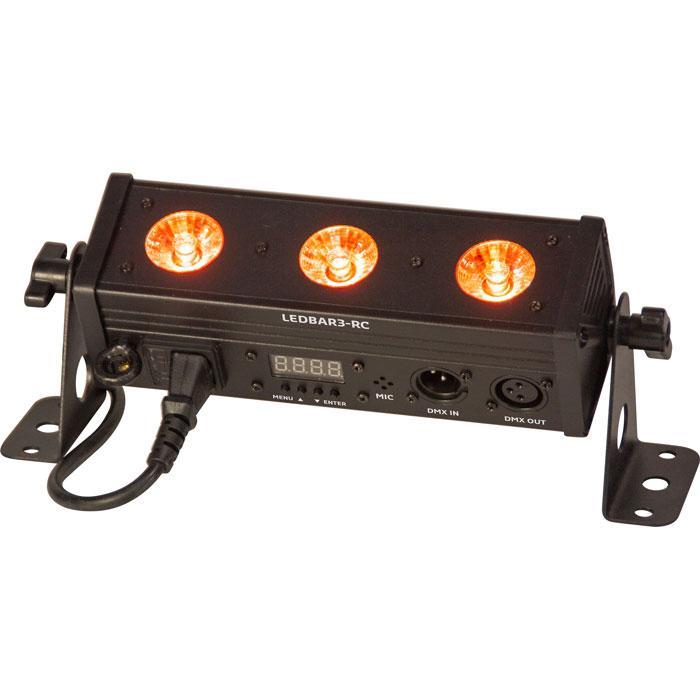 Ibiza DMX-Controlled RGBW LED Bar With 3 LEDs - main image