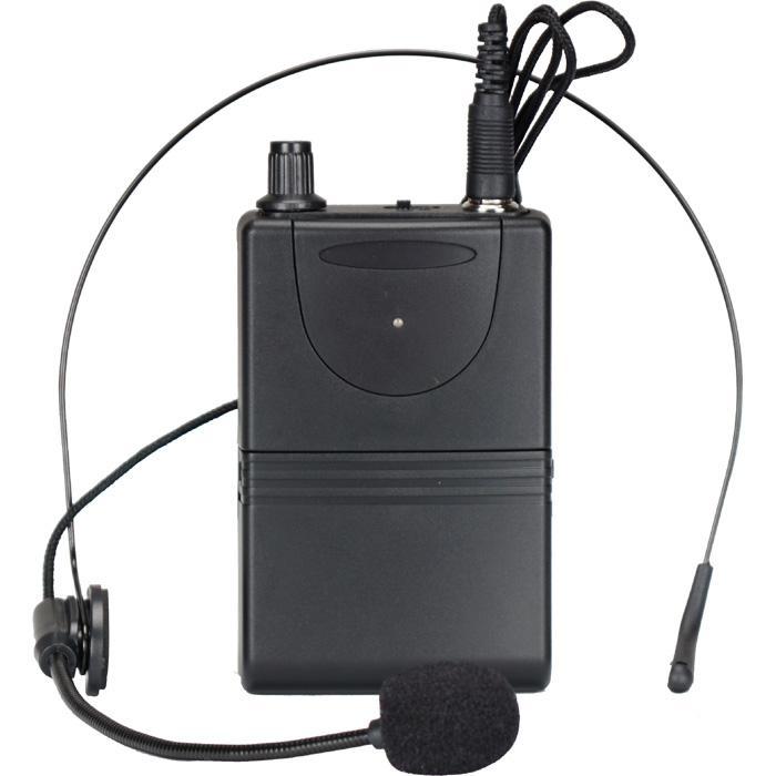 Ibiza 15" Portable UHF PA System 800W Bluetooth Black - main image