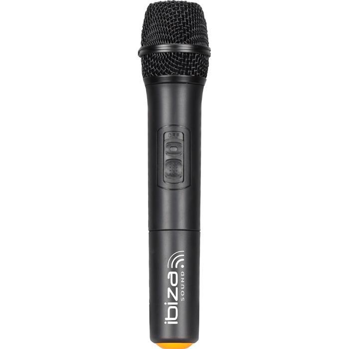 Ibiza 15" Portable UHF PA System 800W Bluetooth Black - main image