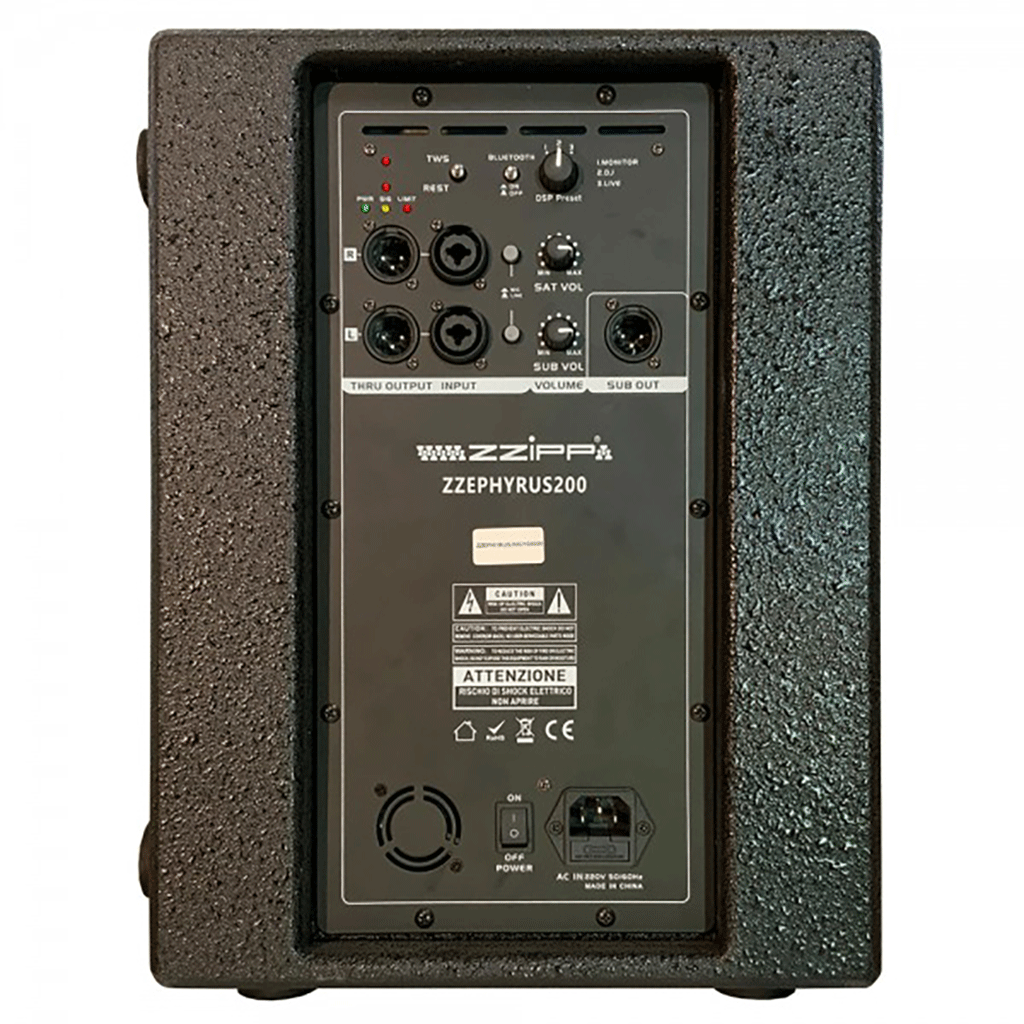 ZZiPP 430W Active Speaker System with Sub and Column Satellite - main image