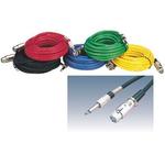 Microphone Cable, 3m-12m Various Colours