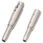 Adapters XLR 6.3mm Stereo Female Nickel Plated, Metal Body