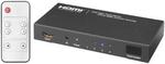 HDMI-4012 4-Way HDMI Switcher 4 Inputs 1 Output With Remote