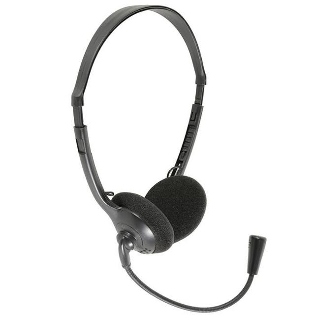 Multimedia Headset With Boom Microphone