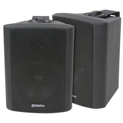 QTX 35W Stereo Background Speakers 4" (Pair) - Black or White - thumbnail image 2