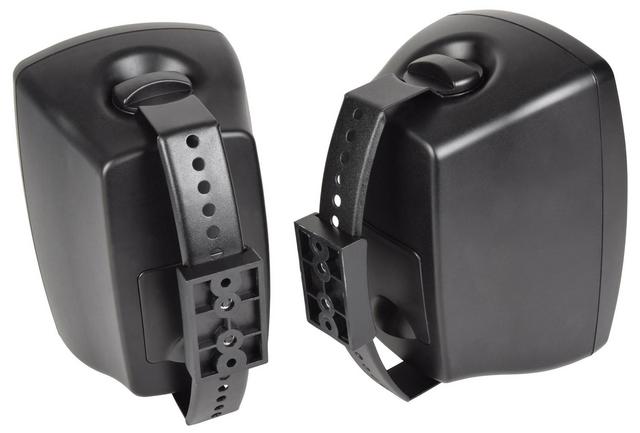 Adastra 60W Outdoor Speakers 4" - Pair - Black - thumbnail image 2