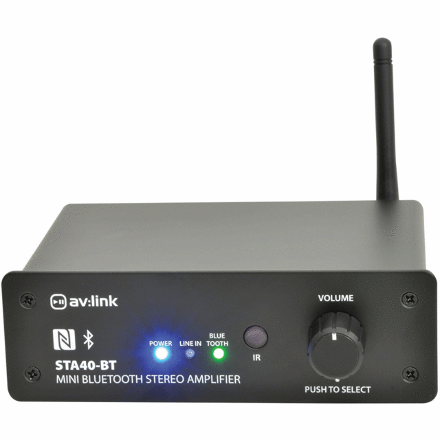 STA40-BT Mini Digital Stereo Amplifier with Bluetooth - thumbnail image 3