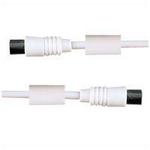 Noise Filtered Coaxial Plug To Socket Lead - 1.5M - 108.350 -