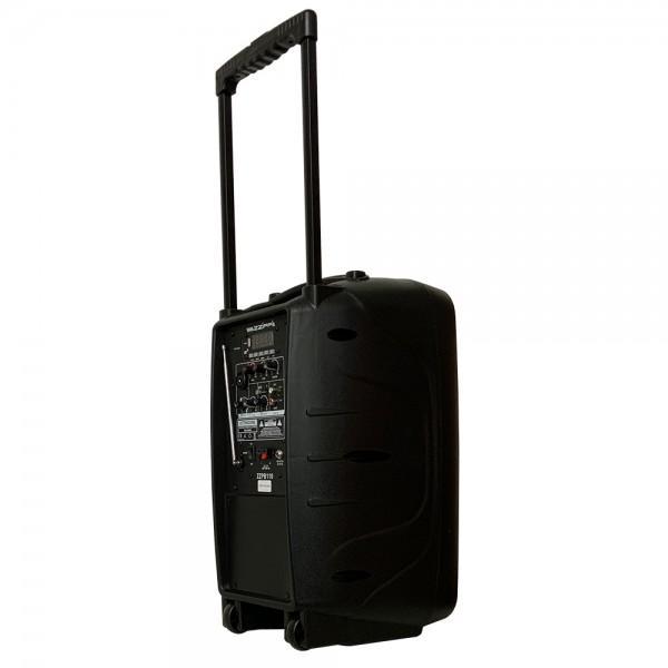 ZZiPP 10" Portable PA System With VHF Wireless Mic - thumbnail image 2