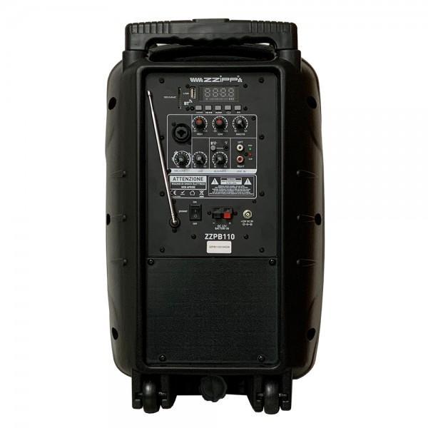 ZZiPP 10" Portable PA System With VHF Wireless Mic - thumbnail image 4