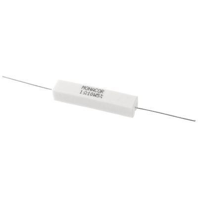 Monacor LSR-10/10 High-Power Cement Resistor 10W 1.0 Ohm