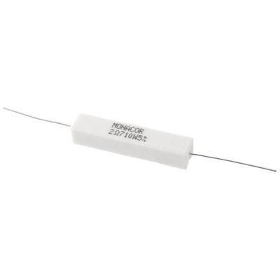 Monacor LSR-27/10 High-Power Cement Resistor 10W 2.7 Ohm