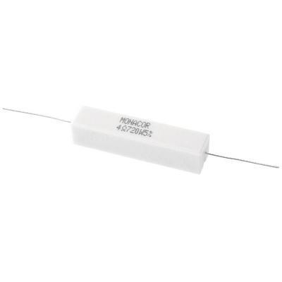 Monacor LSR-47/20 High-Power Cement Resistors 20W 4.7 Ohm