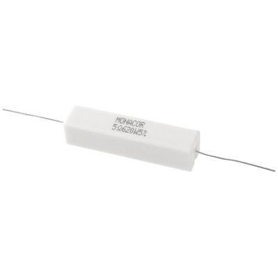 Monacor LSR-56/20 High-Power Cement Resistor 20W 5.6 Ohm